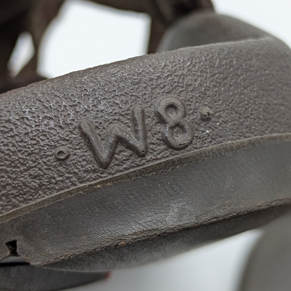 Chaco Z2 Vibram Unaweep Brown Strappy Hiking Sandal 8 - Picture 8 of 9